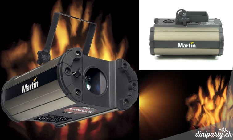 Feuerlichteffekt-Martin-Mania