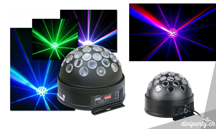 SuperSolar RGBW LED Effekt Lichterkugel