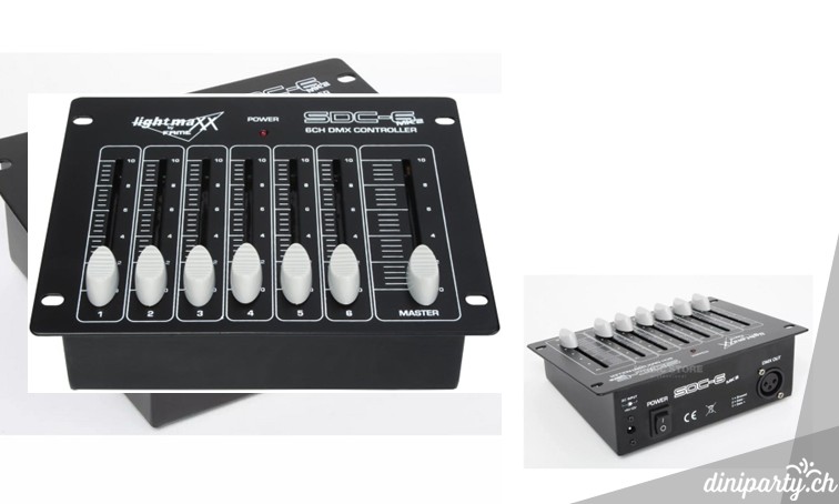Lichtcontroller DMX 6CH